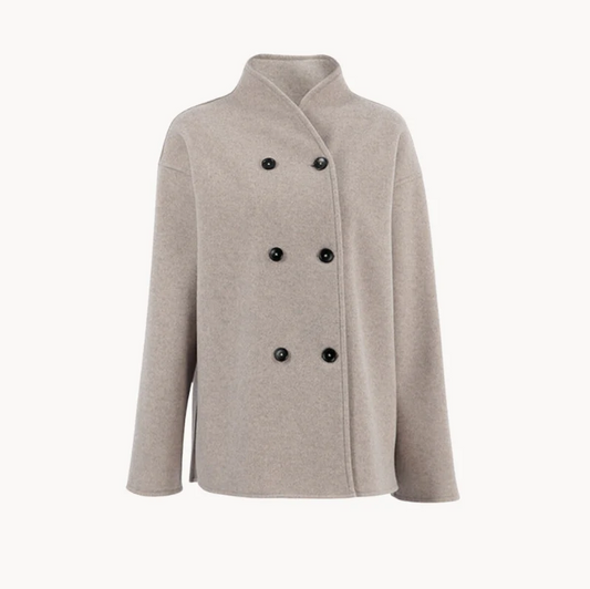 Lisa - trendy damefrakke i oversize pasform