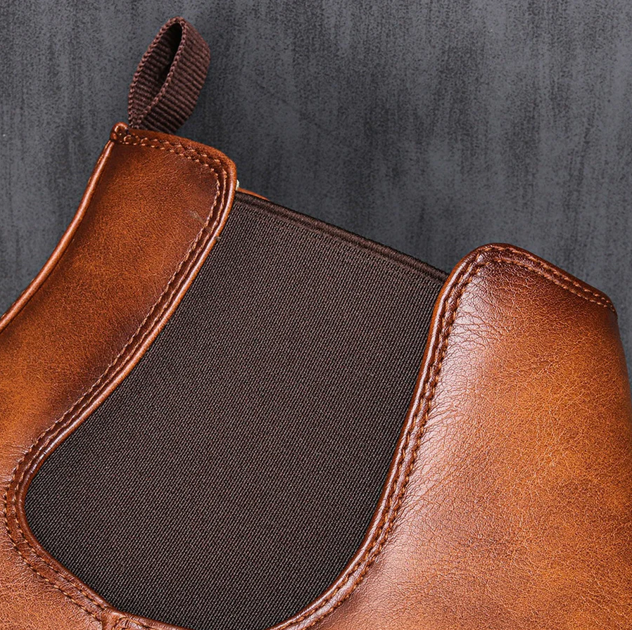 Klassiske chelsea boots til mænd