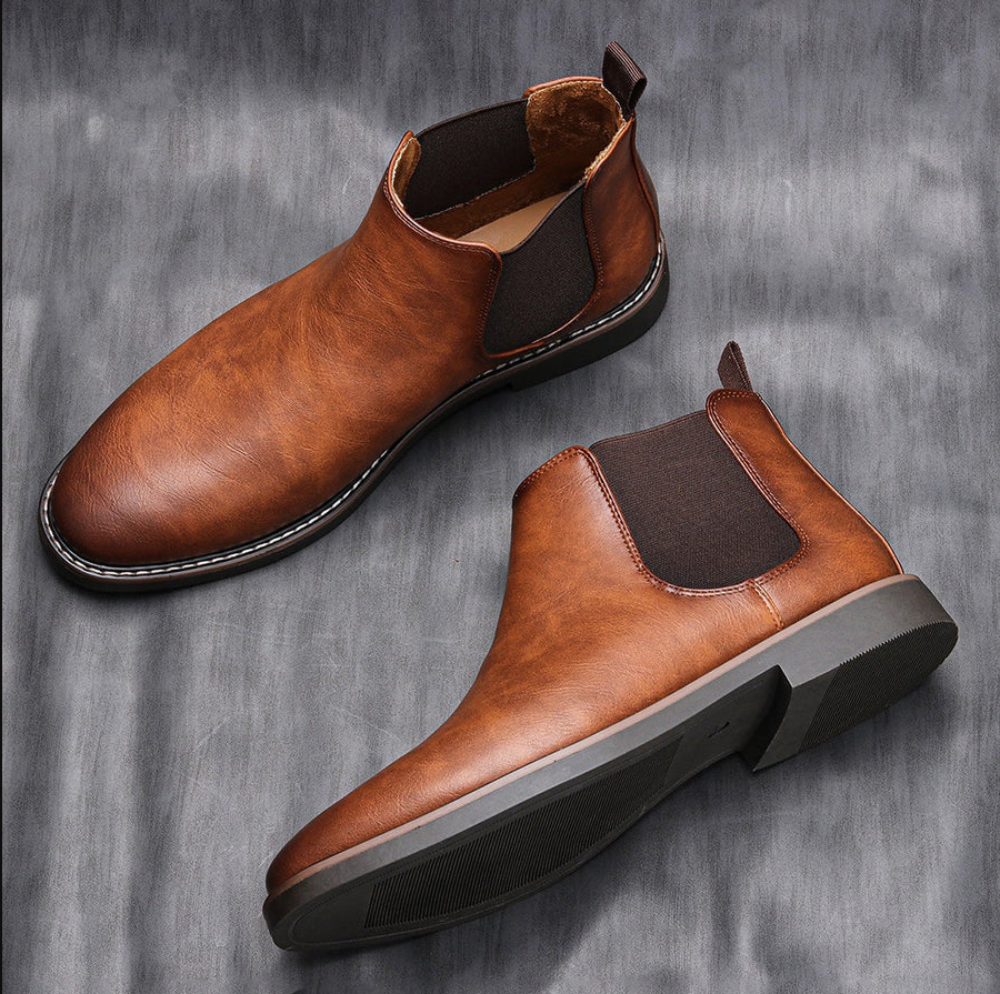 Klassiske chelsea boots til mænd