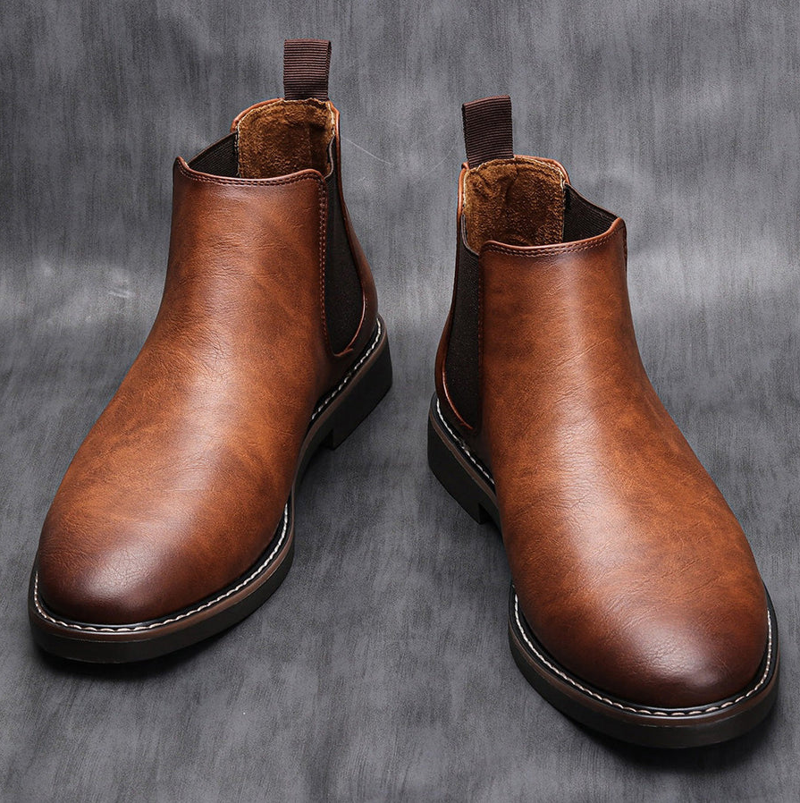 Klassiske chelsea boots til mænd