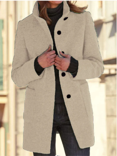 Felicity | stilfuld og elegant button-down frakke