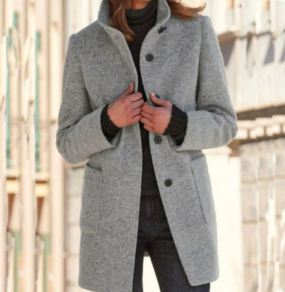 Felicity | stilfuld og elegant button-down frakke