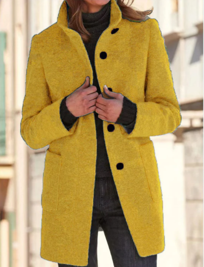 Felicity | stilfuld og elegant button-down frakke