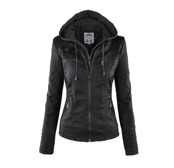 Lera - vejrbestandig damejakke med hætte