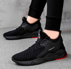 ASHTON | van mesh sneakers med plade