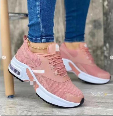 Paula – afslappede sneakers i mesh