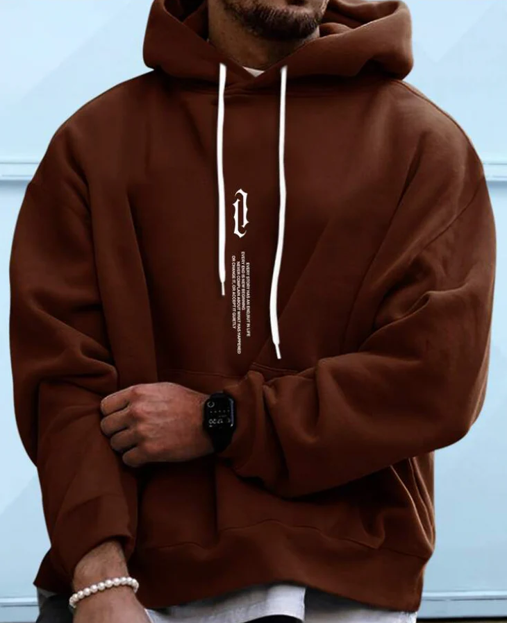 Smukkere og mere stilfuld herren-hoodie