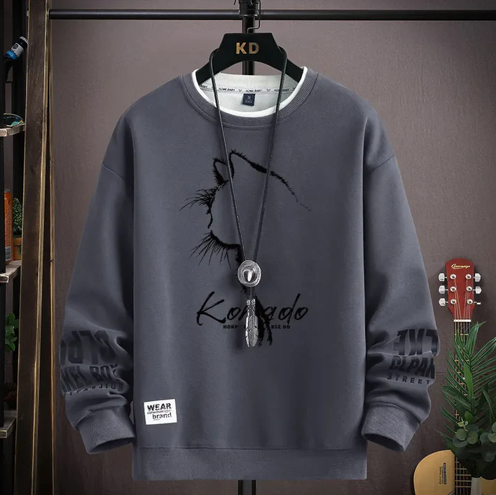 Sweatshirt I stil med sweatshirt til mænd