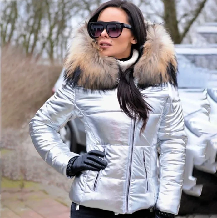 Laura – elegant vinterfrakke med imiteret pels