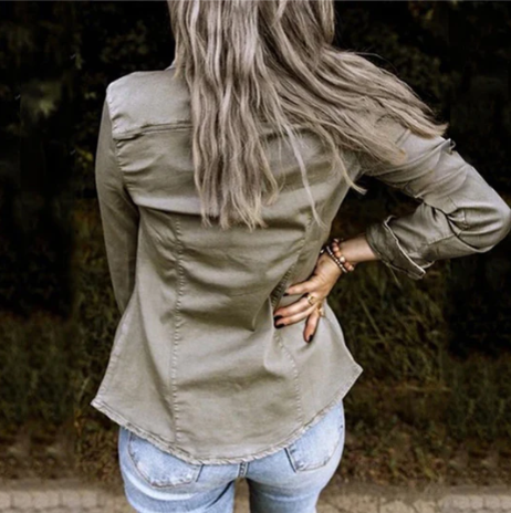 Emily – stilfuld denimjakke