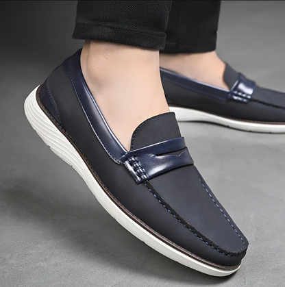 Loafers til mænd i høj kvalitet lavet af læder - elegant skodesign