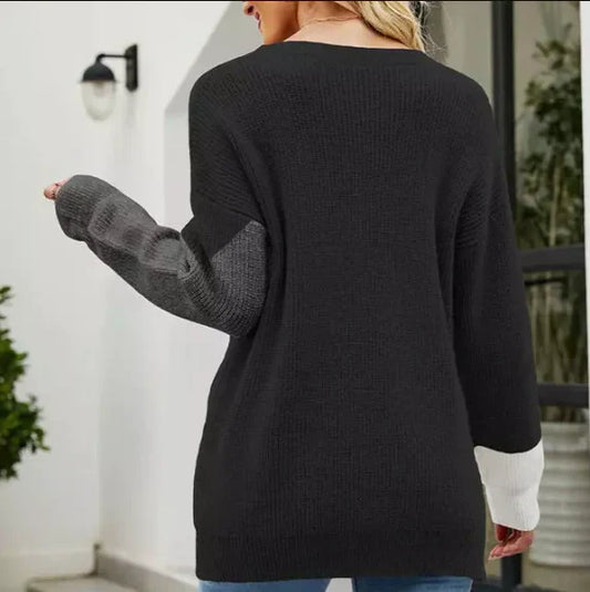 Bryony - legende flerfarvet sweatshirt til kvinder. afslappet top
