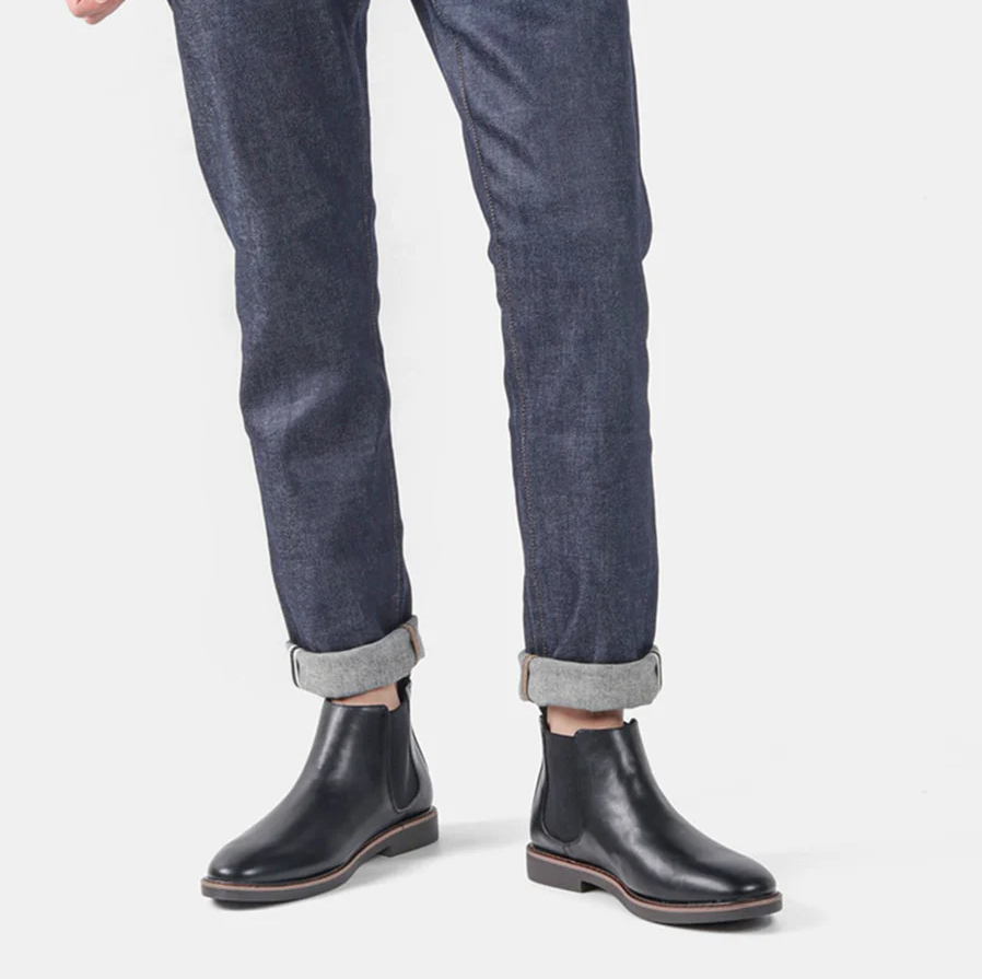 Klassiske chelsea boots til mænd