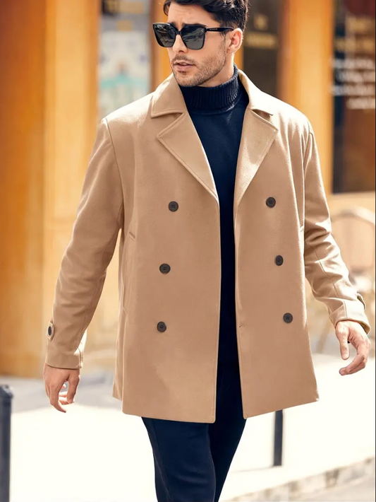 Miles – stilfuld trenchcoat til mænd med klassisk design