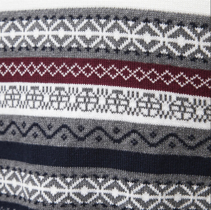 Ruzeva - sweater af høj kvalitet med retromønster