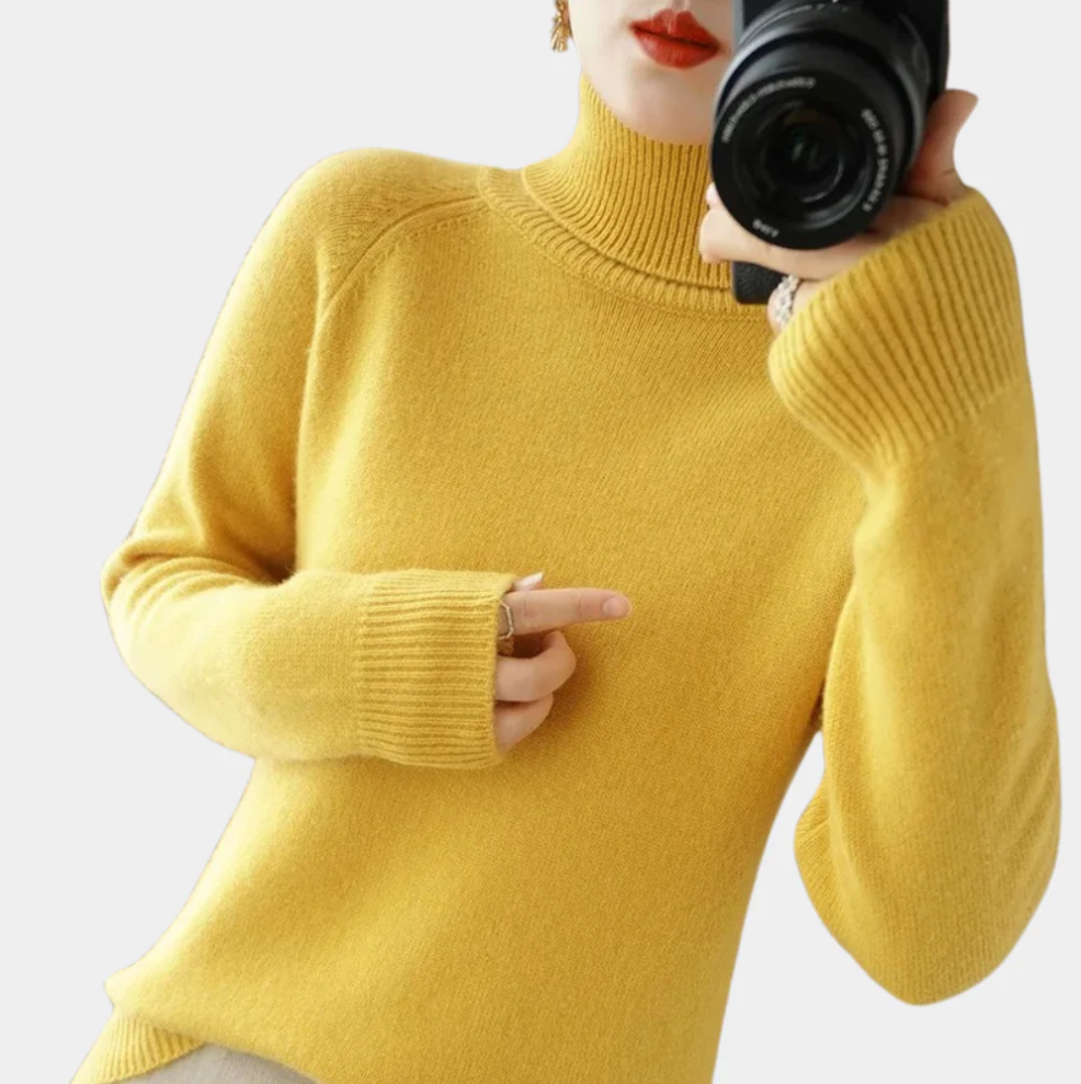 Marie - luksuriøs komfortstrikket sweater til kvinder