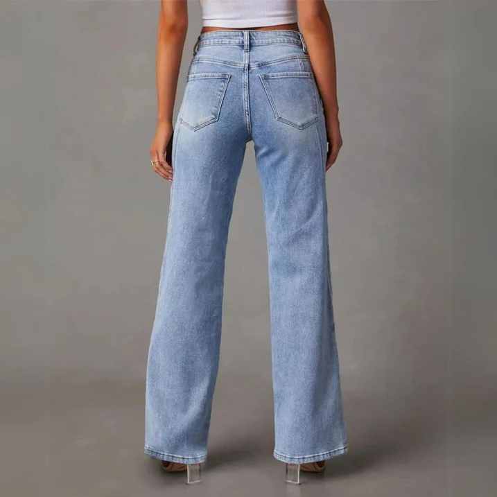 Amares - denim flared jeans