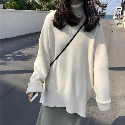 Steina - varm rullekrave sweater