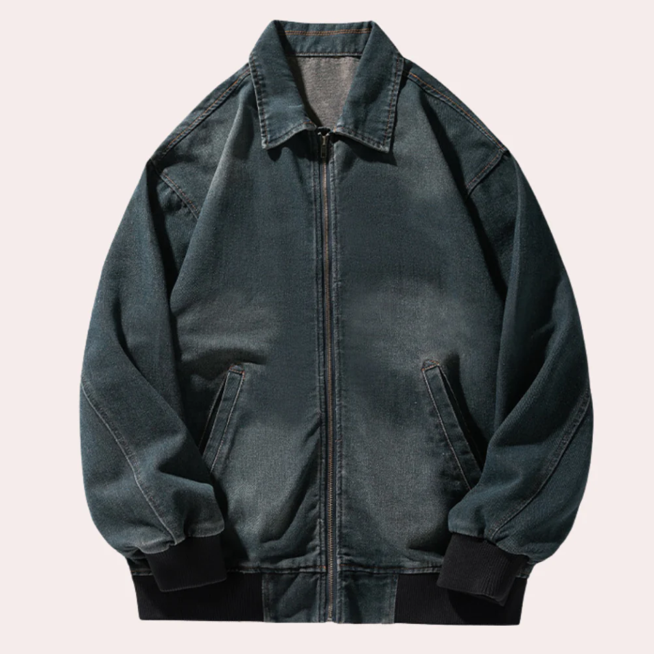 Harold - trendy denimjakke til den moderne mand
