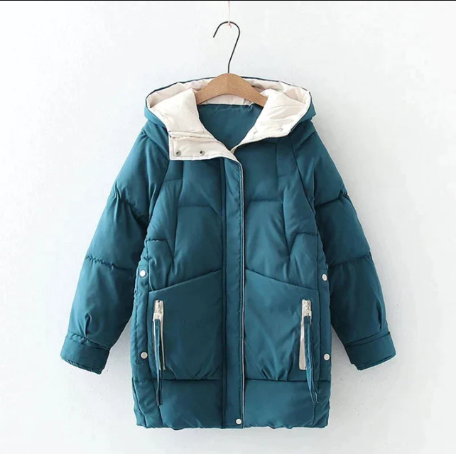 Parka med hætte - Karoda