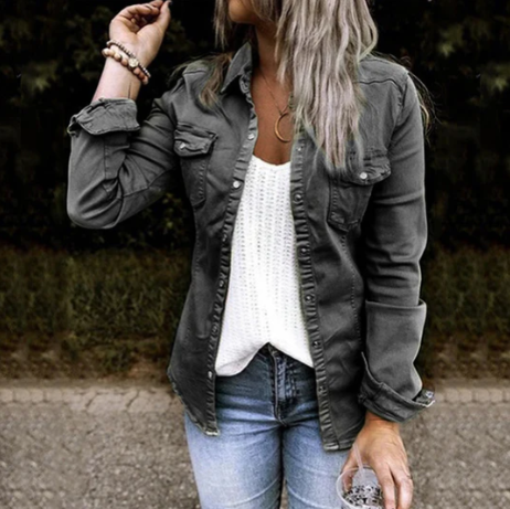 Emily – stilfuld denimjakke