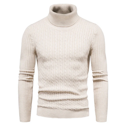 Herre rullekrave sweater - kafen