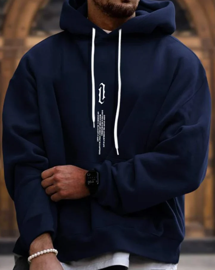 Smukkere og mere stilfuld herren-hoodie