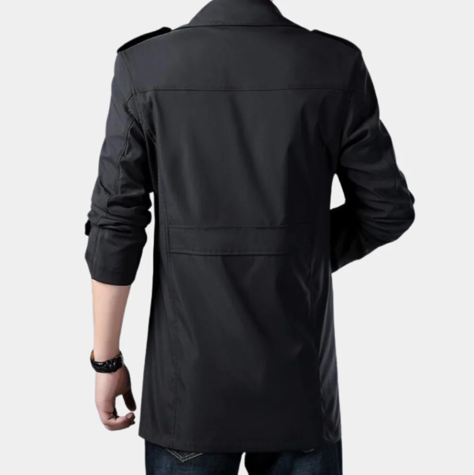 Gregorio - elegant klassisk trenchcoat til den moderne mand