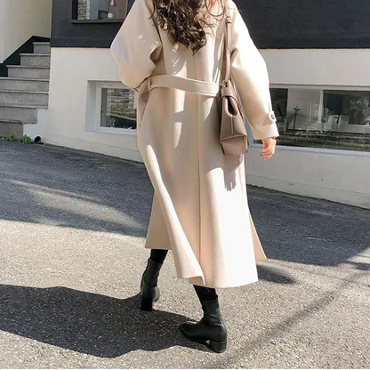 Chloe - elegant vinterfrakke til kvinder, lang og varm