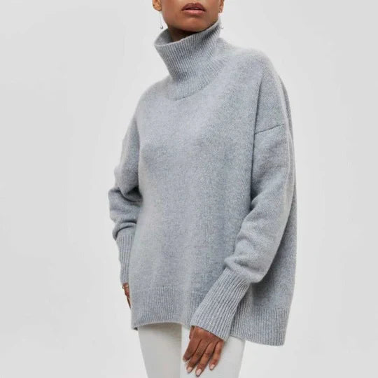 Katrielle | rullekrave sweater til kvinder | vinter