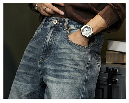 Løstsiddende, brede jeans - Alexander
