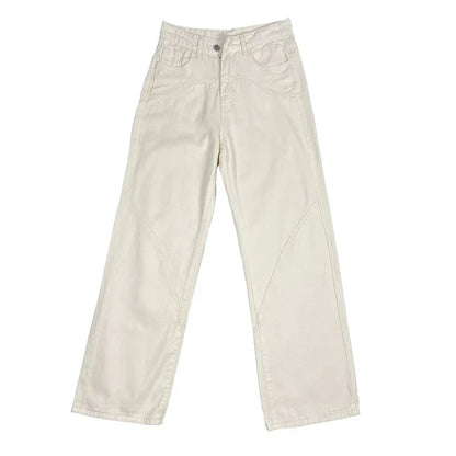 Shelia - alsidige straight baggy jeans