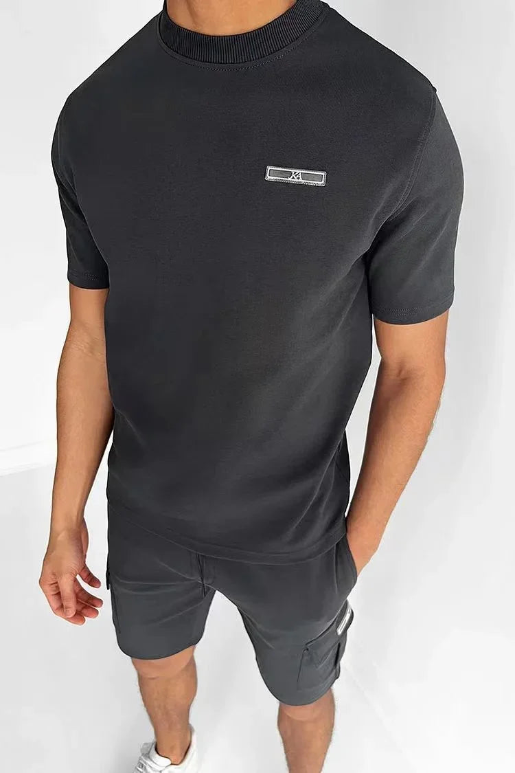 Freshfit skjorte + shorts sommersæt