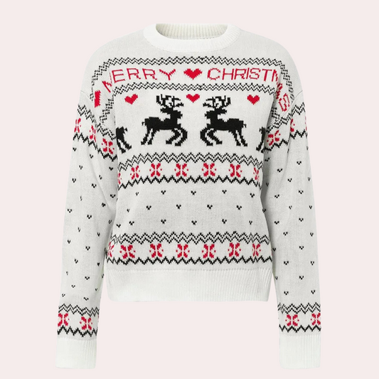 Feona - elegant dame julesweater med stil