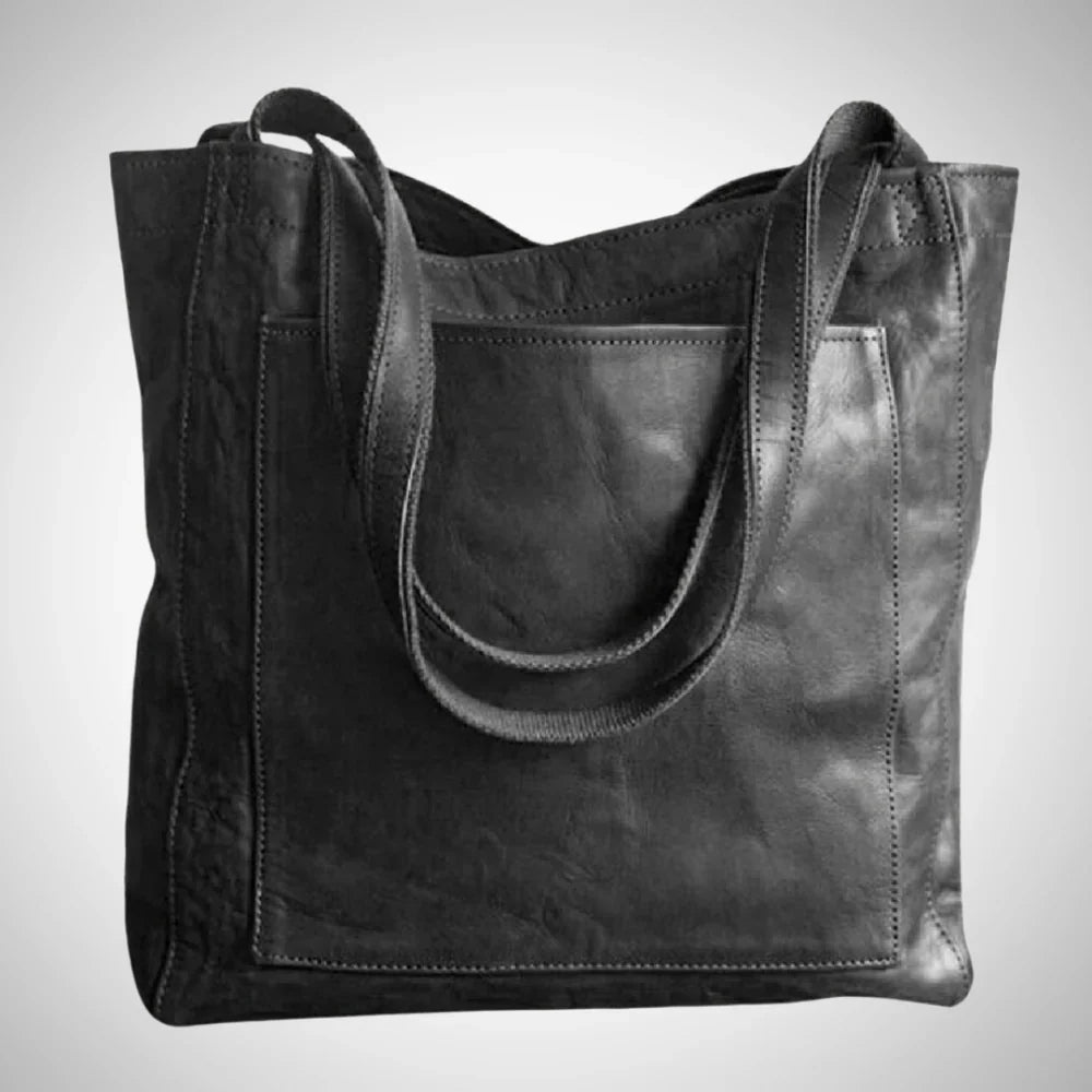 Shuve vegansk læder skuldertaske – dame