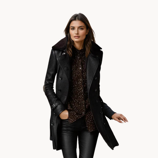 Davina | elegant luksus trenchcoat til kvinder