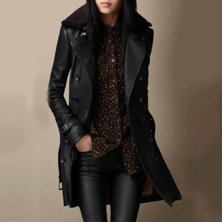 Davina | elegant luksus trenchcoat til kvinder