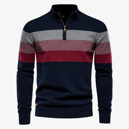Caleb | stribet retro sweater