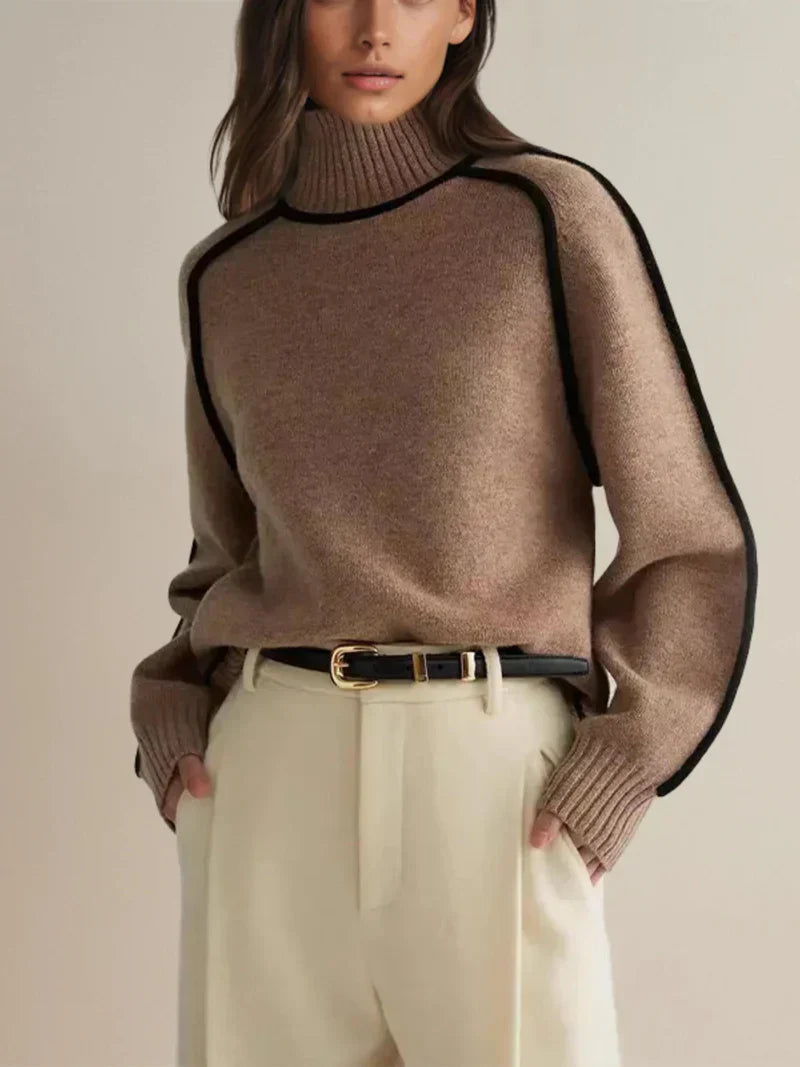 Julia - rullekravetrøje