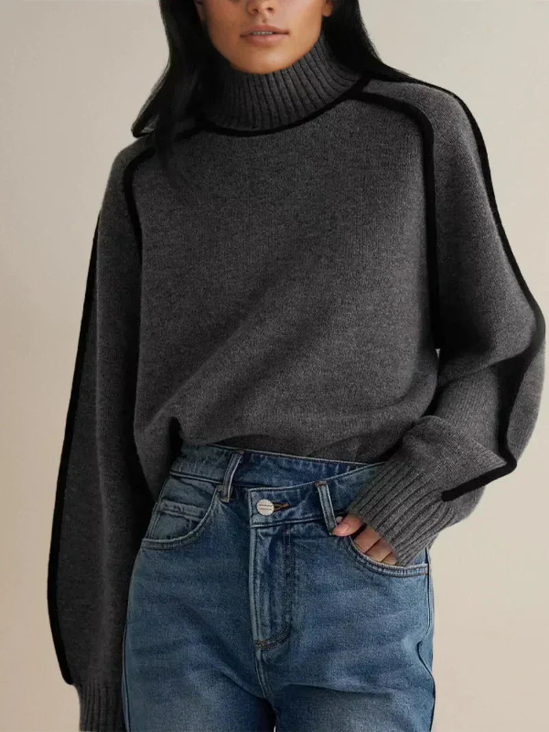 Julia - rullekravetrøje