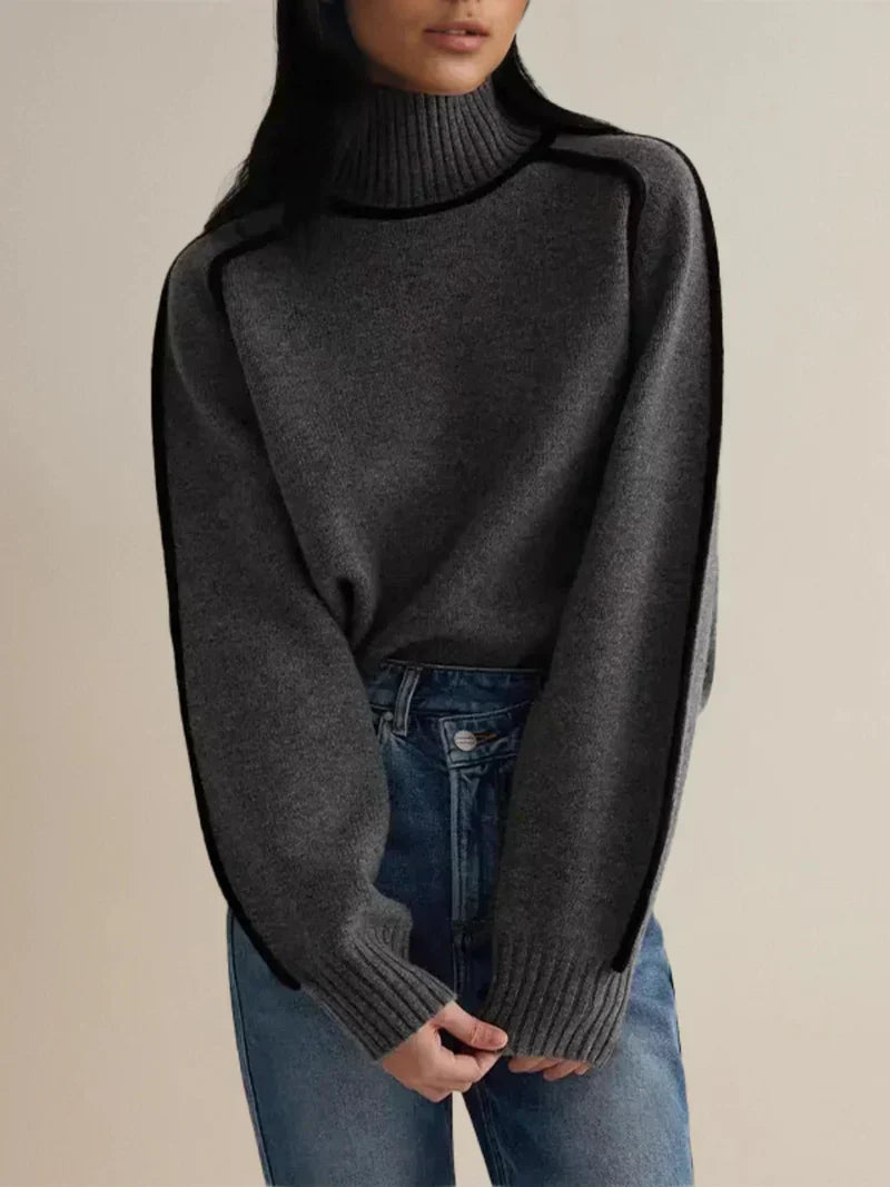 Julia - rullekravetrøje