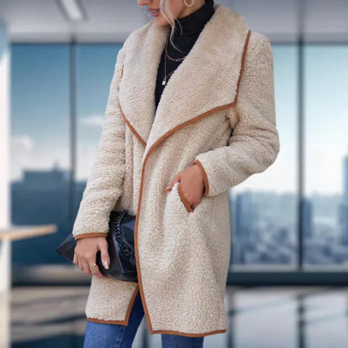 Hannina – fleece vinterjakke til kvinder