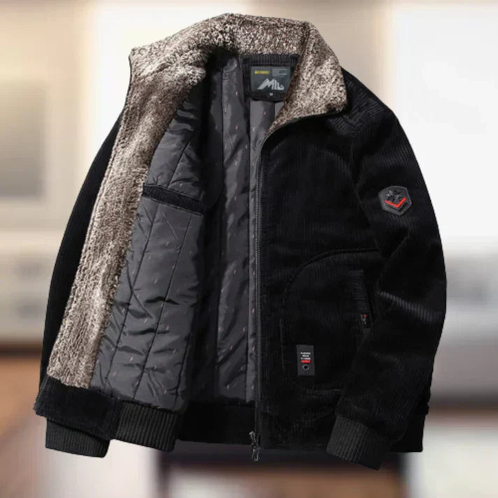 Quentin – fleece-foret herrejakke