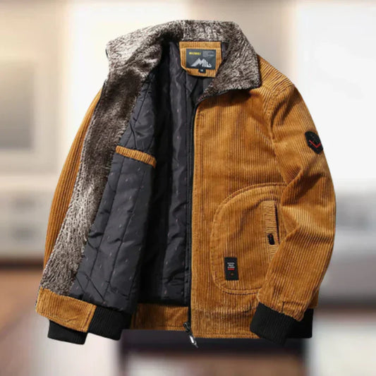 Quentin – fleece-foret herrejakke