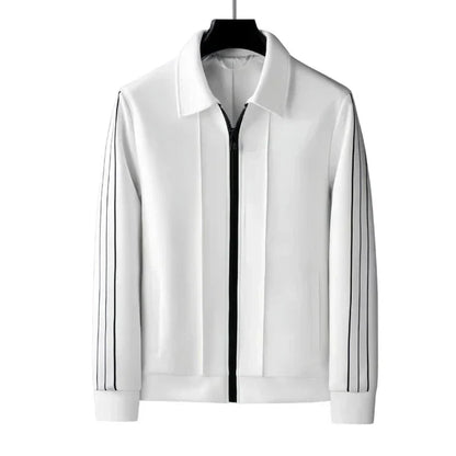 Sporty 2-delt herresæt med reflekterende striber – herre