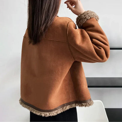 Wendy vinter sherpajakke til kvinder