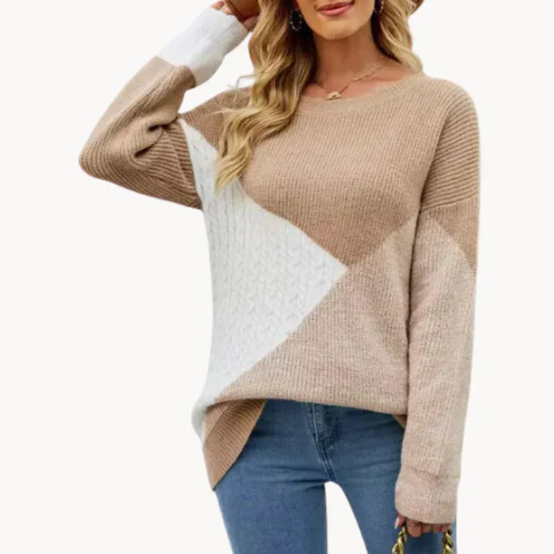Bryony - legende flerfarvet sweatshirt til kvinder. afslappet top