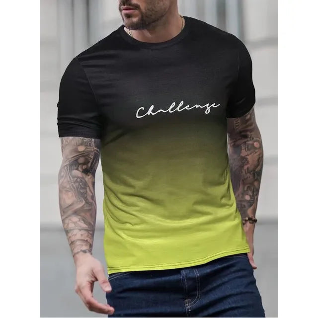 Tate | vintage gradient t-shirt til mænd