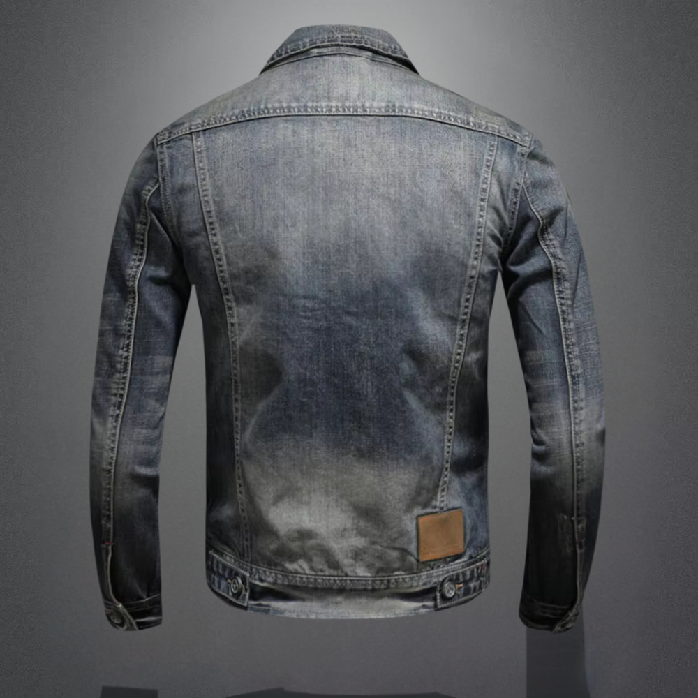 Nathan - trendy denimjakke til mænd