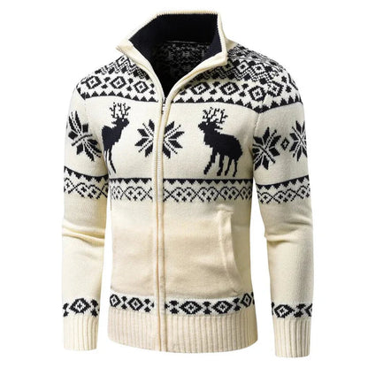Julecardigan - stand-up krave - cardigan julesweater